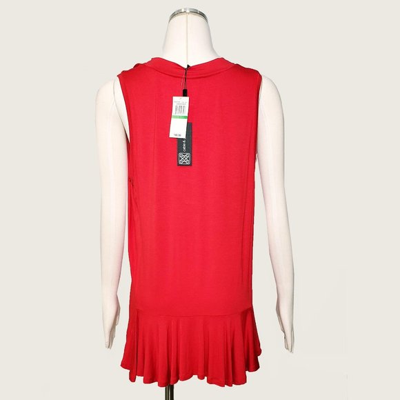 cable & gauge Asymmetrical Pleated Top NWT - Picture 8 of 9